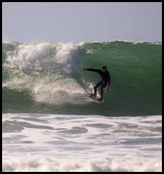 Surfing Blacks Beach La Jolla January 06 2023