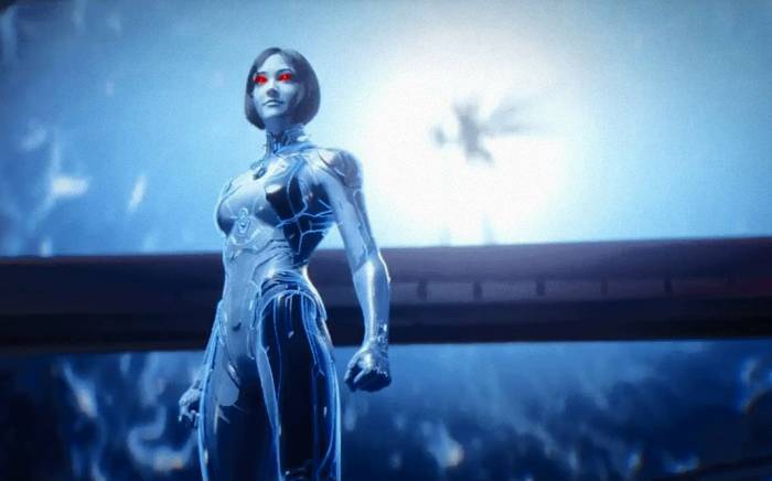 Halo Cortana evil glowing eyes