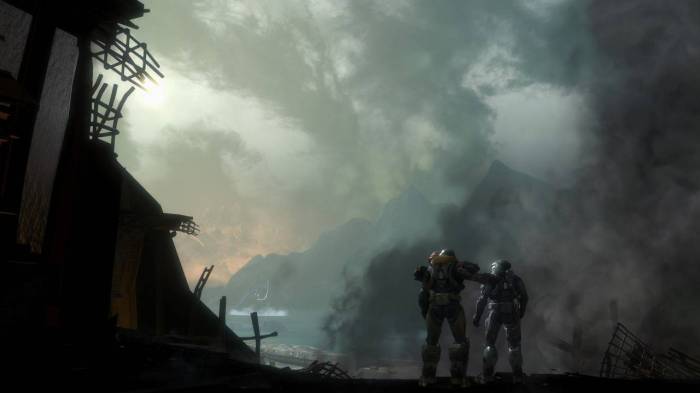 Halo Master Chief Collection Reach intro