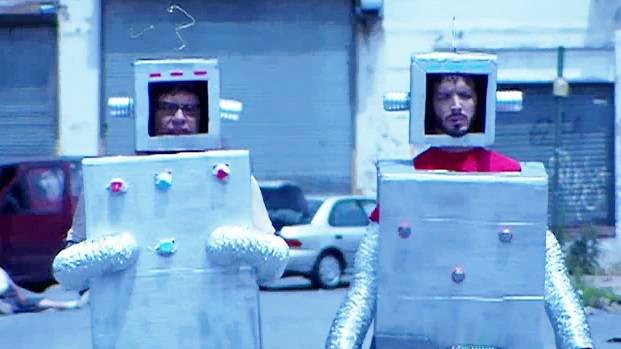 Flight of the Conchords humans are dead robot costumes