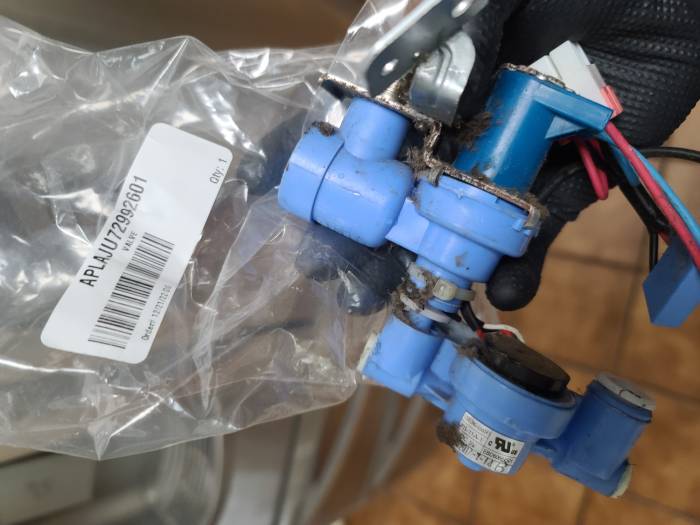 LG refrigerator water pump replacement