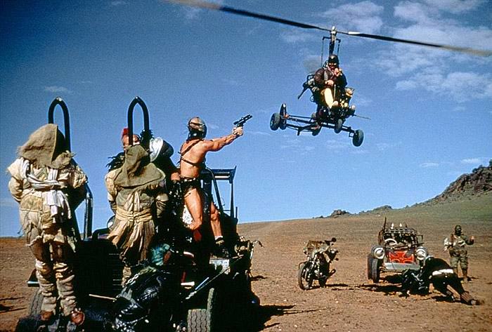 Road Warrior Mad Max helicopter