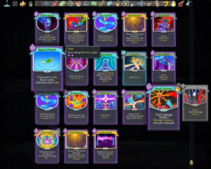 Slay the Spire Watcher deck build deva form expunger