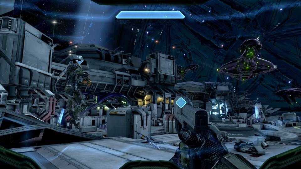 Halo 4 MCC Forward Unto Dawn hull combat