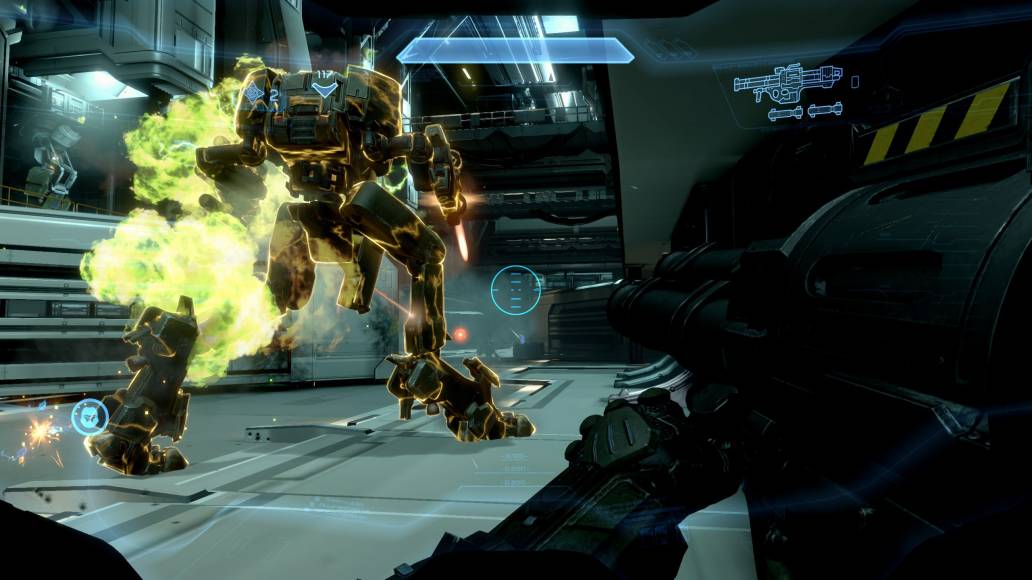 Halo 4 MCC hrunting hit by fuel rod gun
