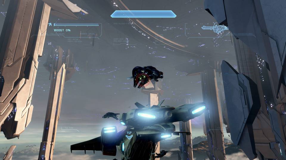 Halo 4 MCC DT79 Pelican flying dropship covenant