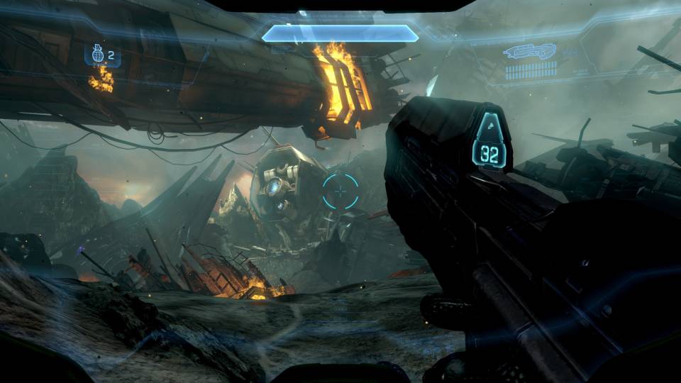 Halo 4 MCC Forward Unto Dawn wreckage