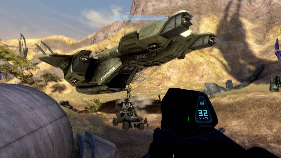 Halo 3 Master Chief Collection unsc pelican warthogs
