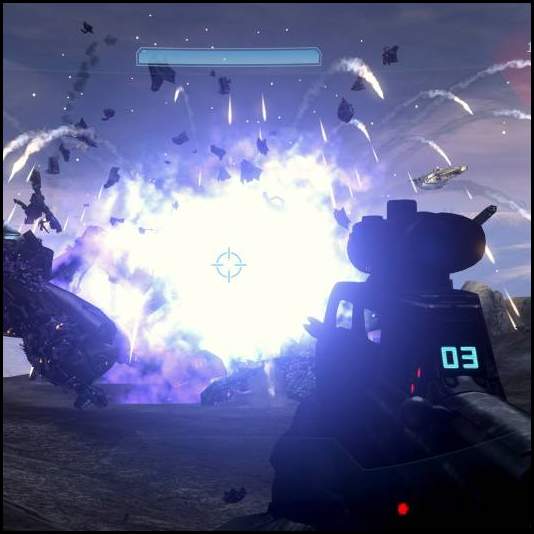 thumbnail Halo 3 Master Chief Collection scarab exploding