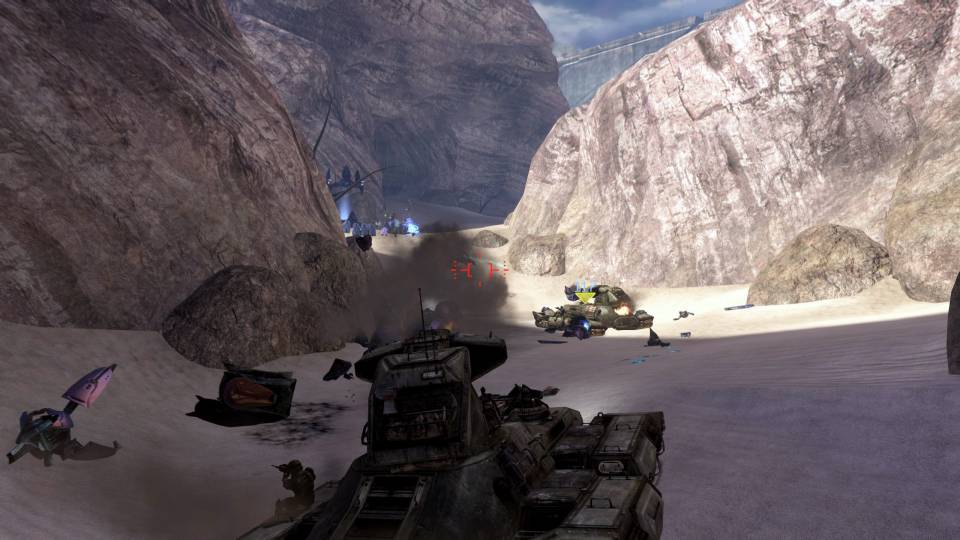 Halo 3 Master Chief Collection scorpion tank canyon