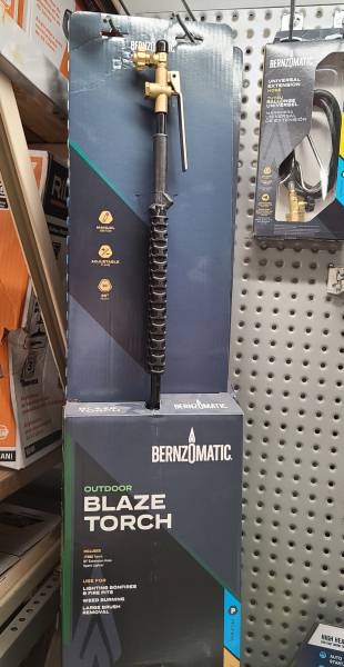 Bernzomatic blaze torch