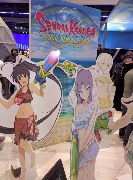 E3 2017 Senran Kagura Peach Beach Splash