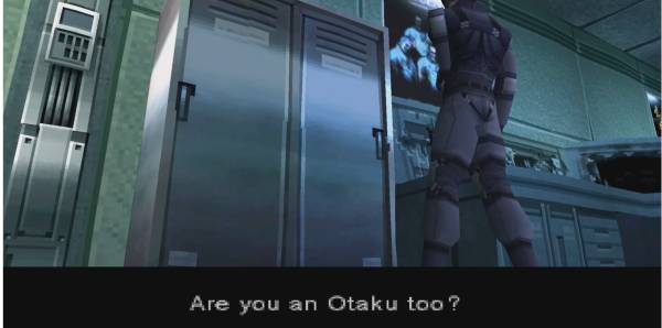 Metal Gear Solid Otacon otaku locker