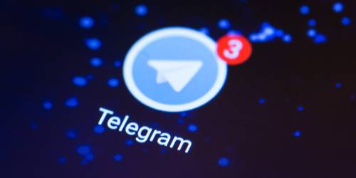 Telegram stock image app icon