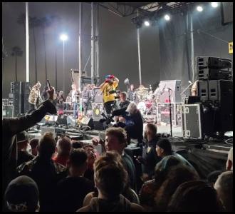 NOFX final tour San Diego after show stage