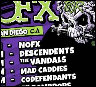 NOFX final tour San Diego lineup