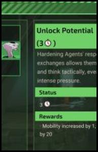 XCOM Chimera Squad training unlock potential