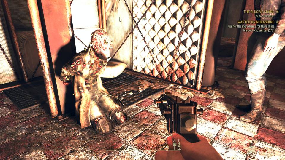 Fallout 76 Duchess Crane captive