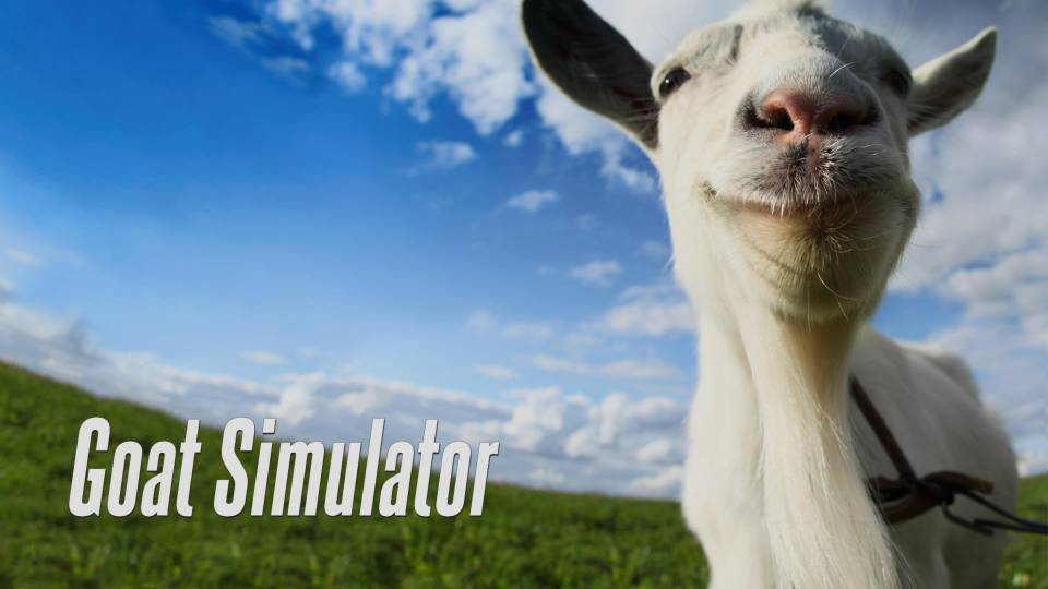 Goat Simulator title screen