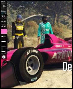 Grand Theft Auto Online open wheel race setup Declasse DR1