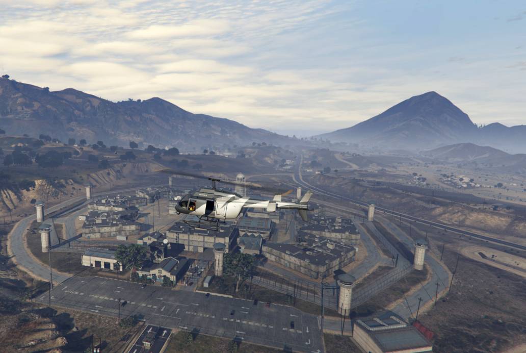 Grand Theft Auto Online helicopter prison