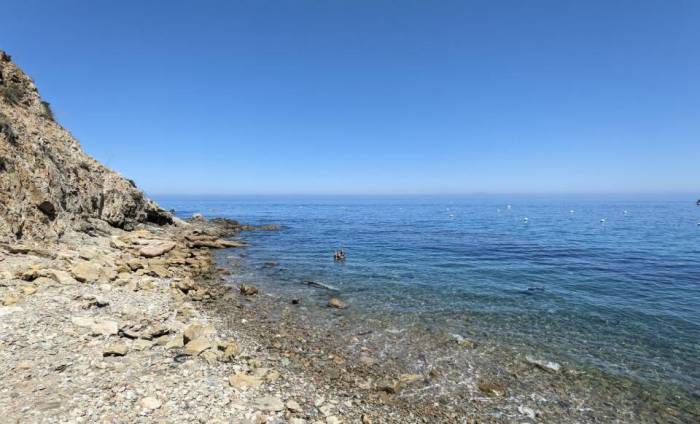 Catalina Descanso Beach Club shore wading