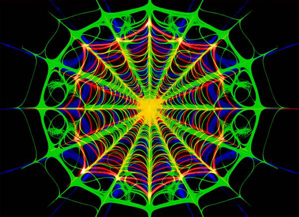 RGB spiderweb