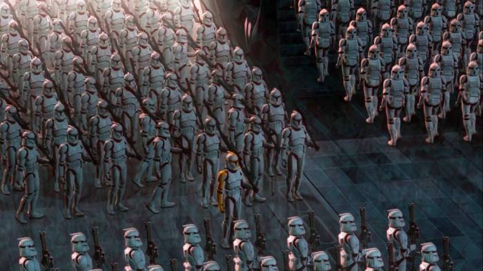 Star Wars clone troopers