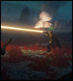 Helldivers 2 laser