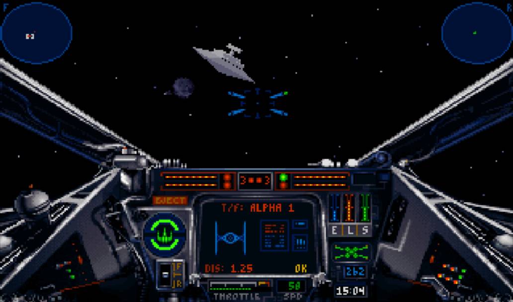 X-Wing Star Destroyer PC game screenshot