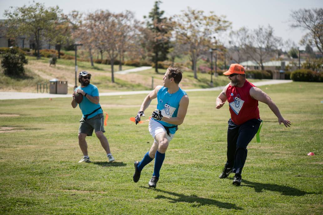 Flag football excel clippy qb route running