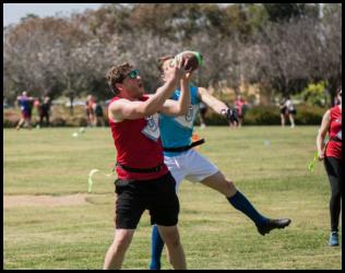 Flag football excel clippy contested catch