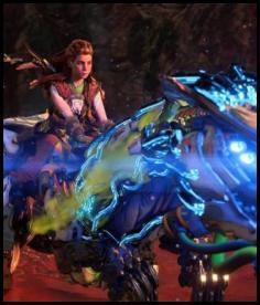 Horizon Forbidden West clawstrider mount stream