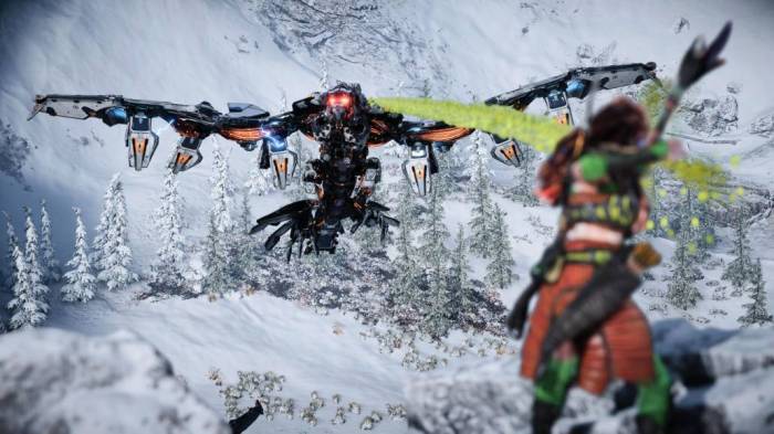 Horizon Forbidden West stormbird acid arrow