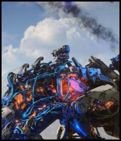 Horizon Forbidden West overridden thunderjaw disc thrower