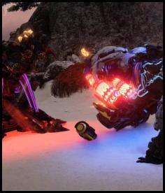 Horizon Forbidden West widemaws fighting