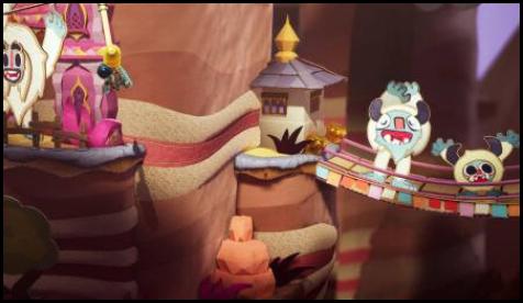 Sackboy tbar zipline thing