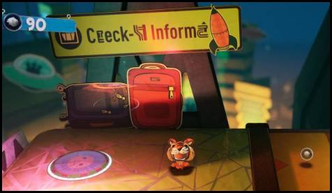 Sackboy travel level conveyor