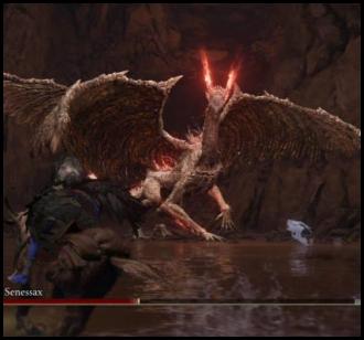 Elden Ring Shadow of the Erdtree Ancient Dragon Senessax