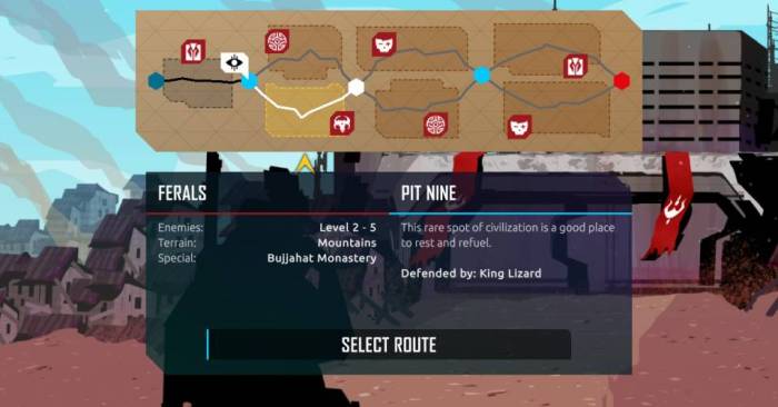 Nowhere Prophet combat obstacles Blackscale Ghram