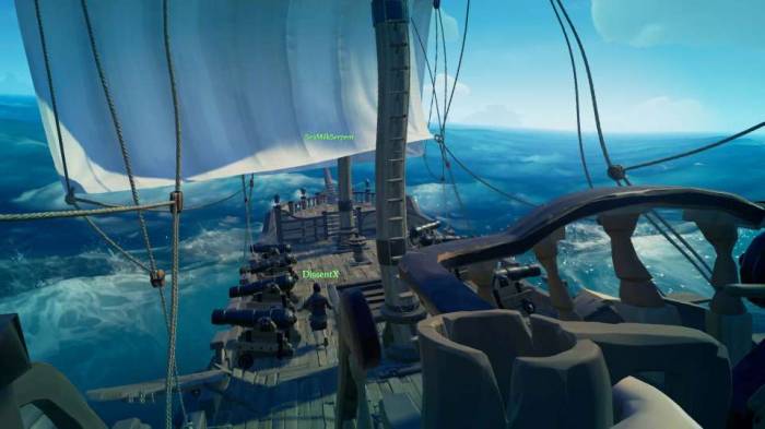 Sea of Thieves screenshot skull cloud island